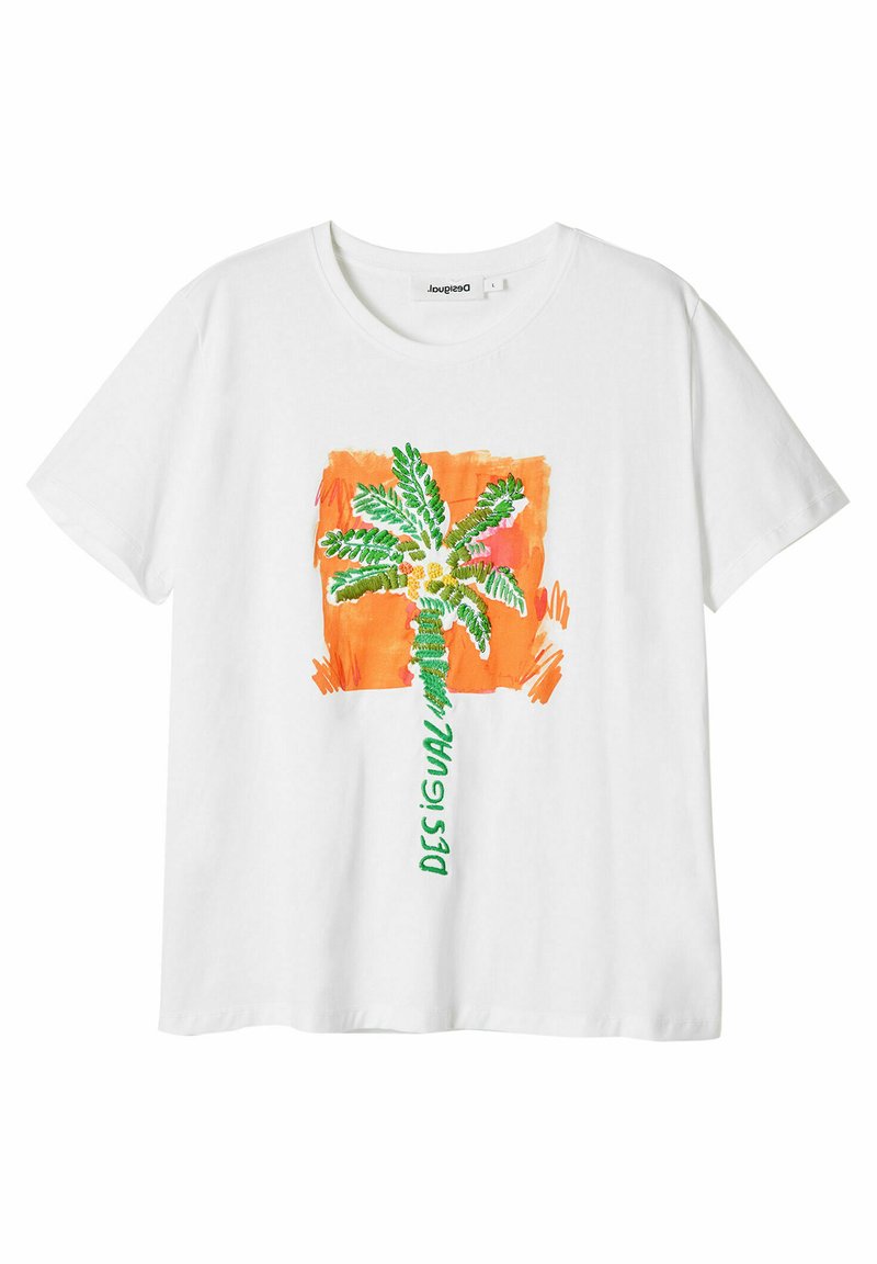 Desigual T-shirt print wit