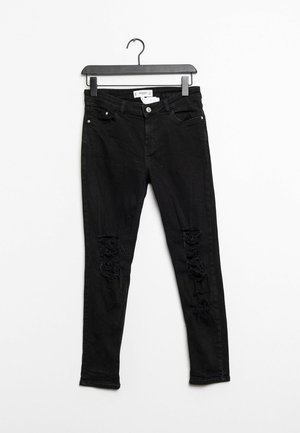 Mango Vaqueros pitillo - black