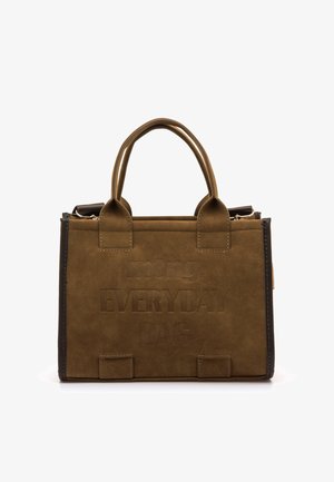 mtng, BOLSO DE MANO DE MUJER PEVE - Sac à main - camel