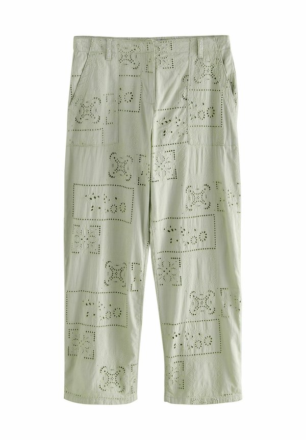 EMBROIDERED - Stoffhose