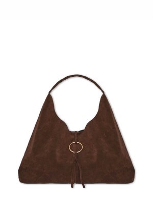 TINTA - Shopping bag - marrone scuro