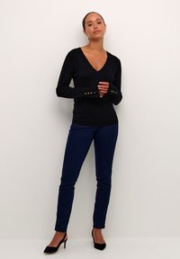 Kaffe KALIZZA - Maglione - black deep