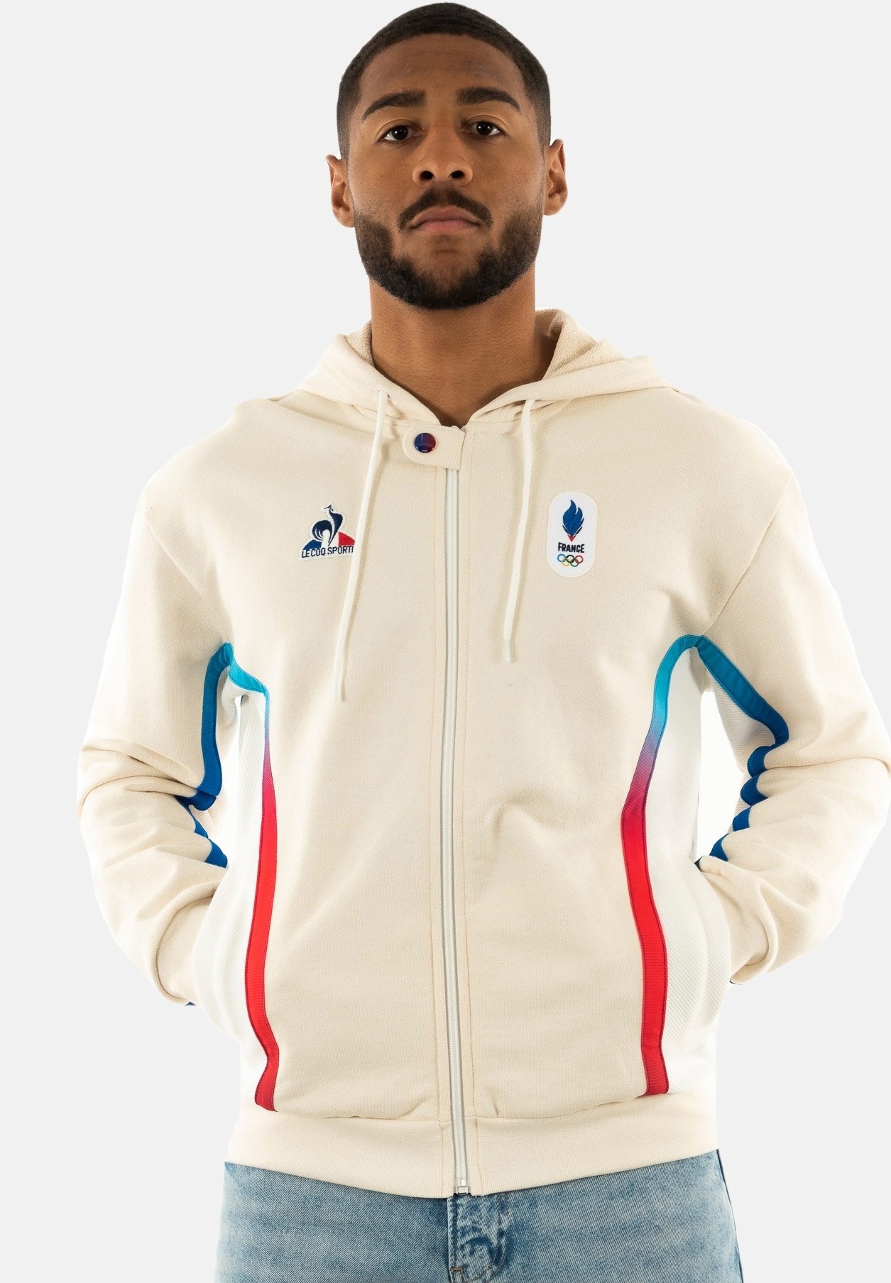 Le Coq Sportif Veste Zippée Veste De Survêtement Zippée Femme Le