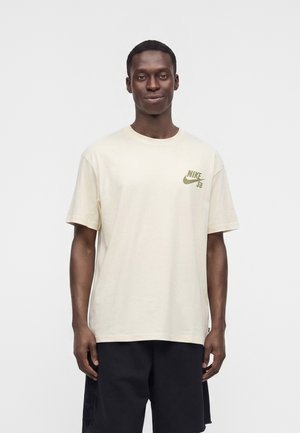 Nike SB, TEE LOGO UNISEX - T-shirt basique - coconut milk