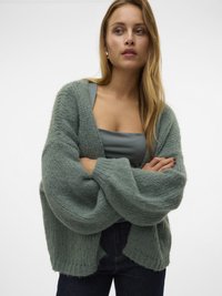 Vero Moda VMMAYBE OPEN - Kardiganas - laurel wreath