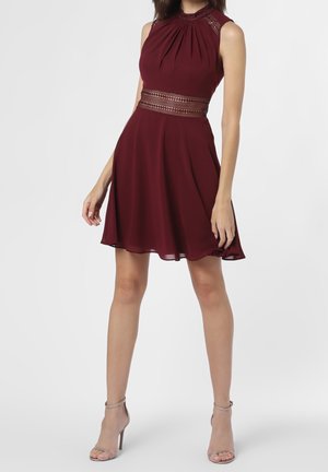 Cocktailjurk - bordeaux