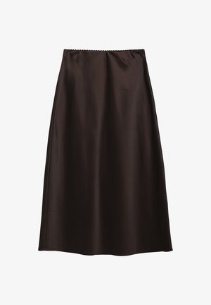s.Oliver BLACK LABEL, ROCK - A-Linien-Rock - dunkelbraun