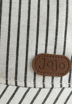 JoJo Maman Bébé, EMBROIDERED CAP . - Cap - ecru striped