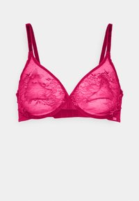 Não selecionado, hot pink