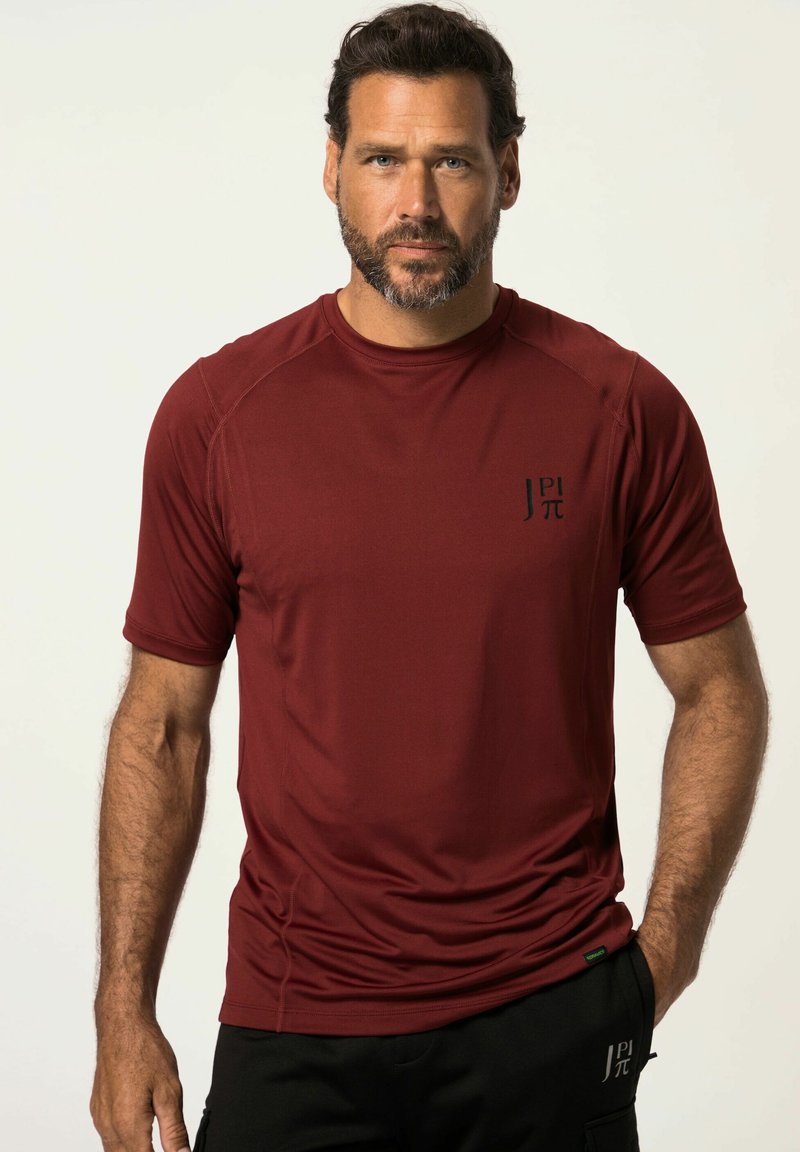 JP1880 HALBARM - T-shirts print - dark red