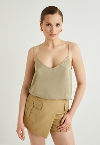 Koton STRAPPY TANK - Top - beige