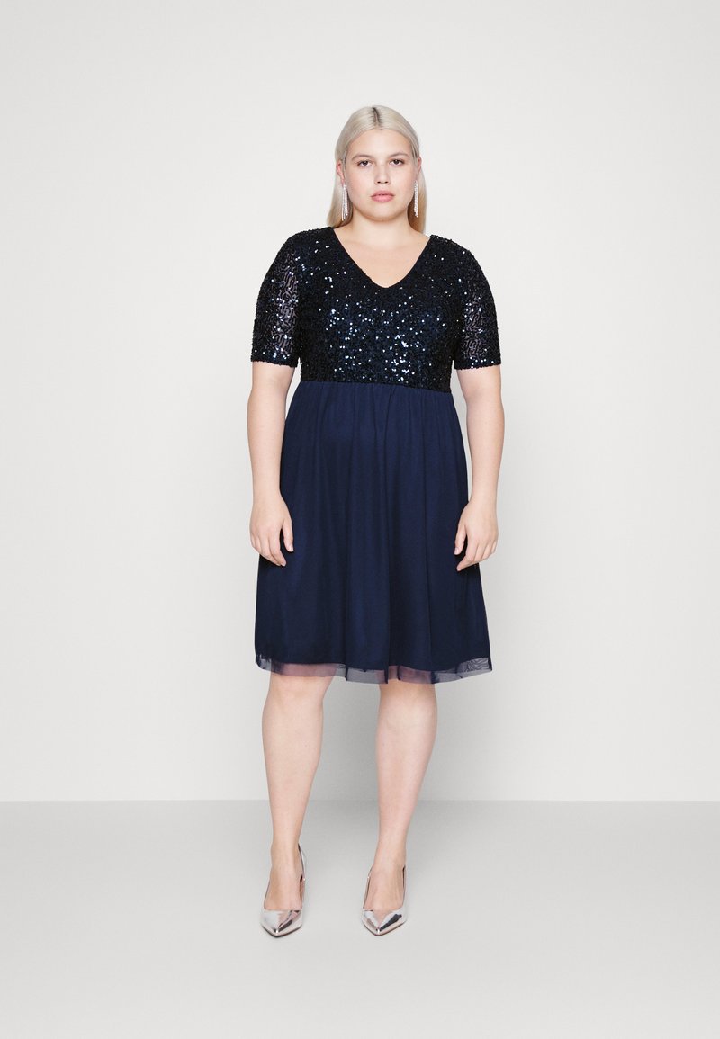 Anna Field Curvy - Cocktailkleid/festliches Kleid - dark blue, Vergrößern