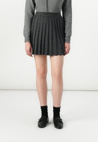 Vero Moda VMMARINA SKATER - Minikjol - dark grey