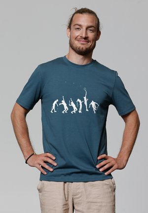 TENNIS EVOLUTION - T-shirt print - stargazer