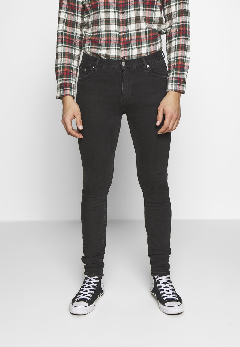Weekday Vaqueros pitillo - black