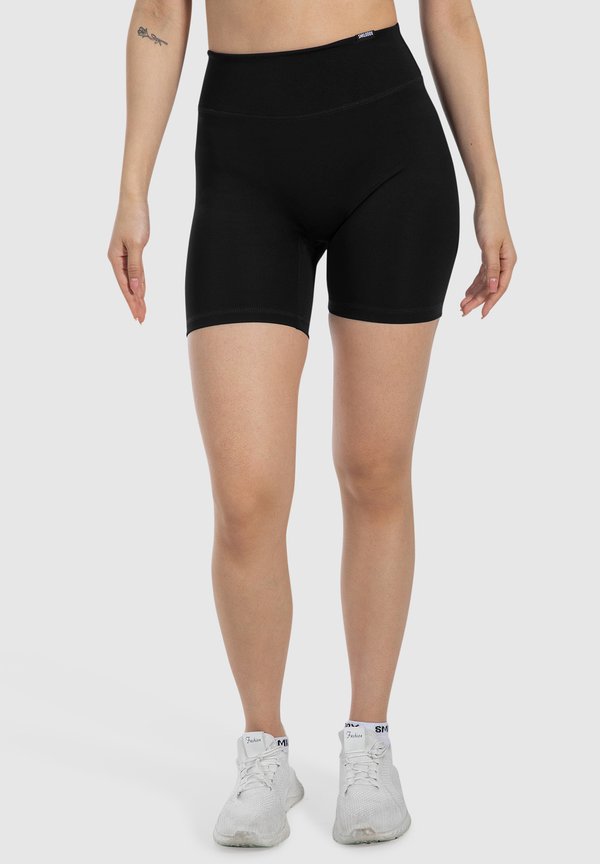 HIGH WAIST YOGA AND PILATES SHORTS ETTY - Shorts - schwarz