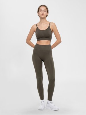 Hummel, HUMMEL HMLFLOW TIGHTS - Tights - major brown