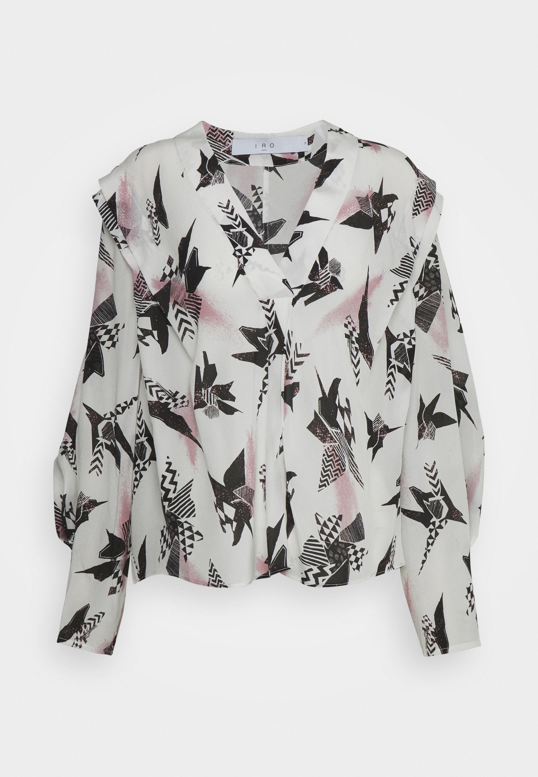 Iro CHABIE - Blouse - white/pink/black/crème - Zalando.nl