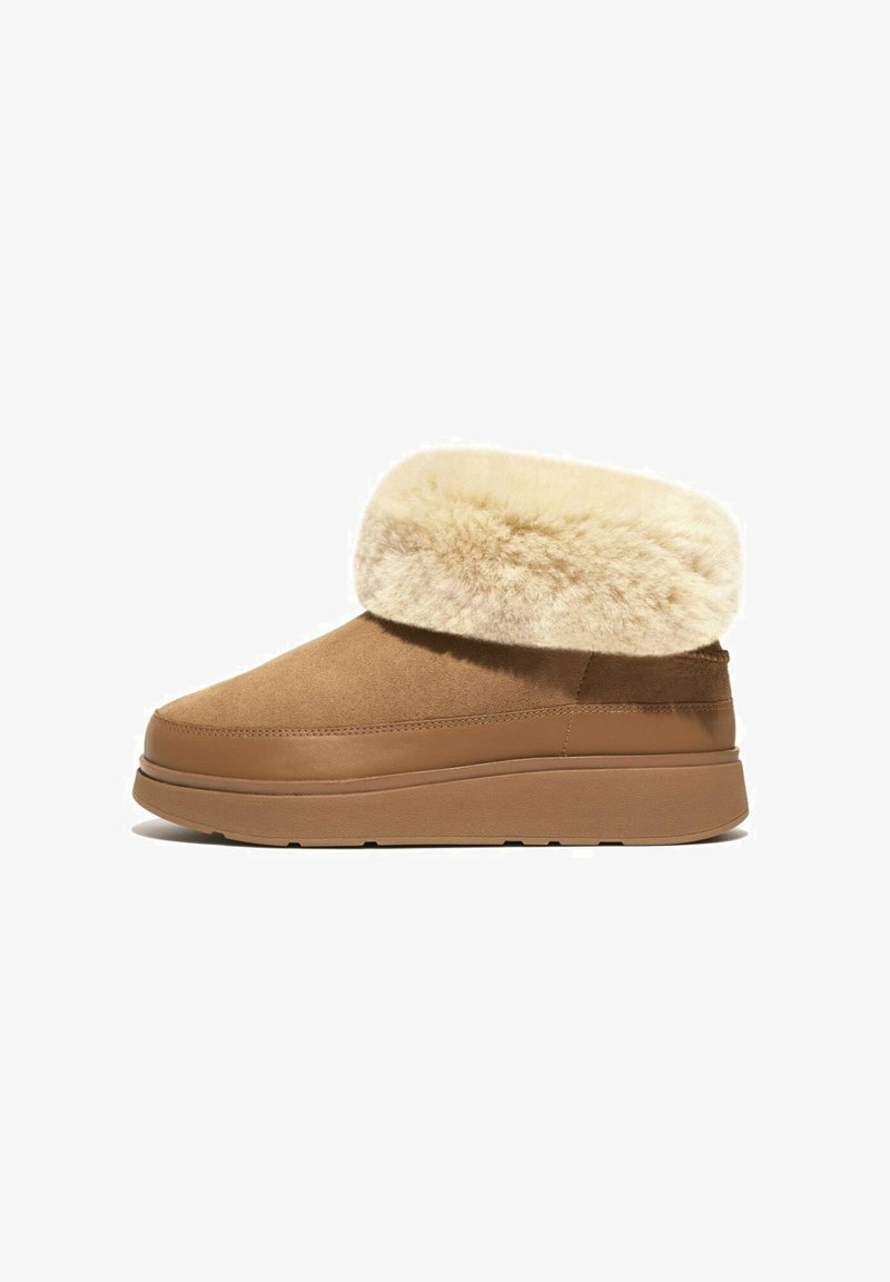 FitFlop GEN MINI DOUBLE-FACED SHEARLING - Winter boots - camel