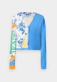 MOSCHINO JEANS SEASON SPECIALS - Adīta jaka - multi light blue