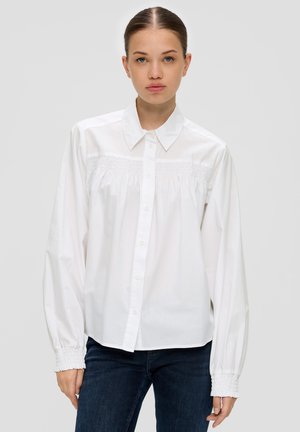 QS Overhemdblouse - ecru