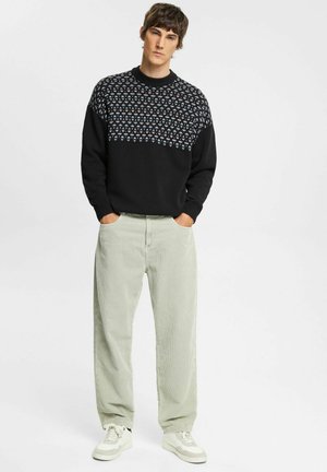 AUS JACQUARD - Svetr - black