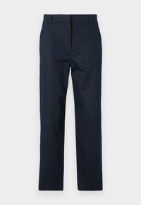 STRAIGHT  - Tygbyxor - dark night navy