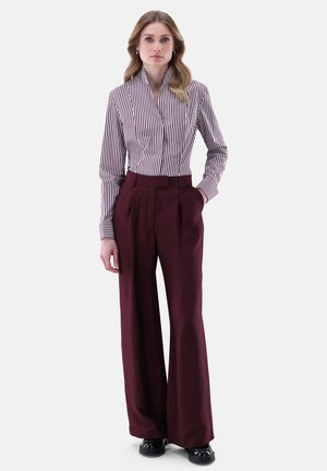 Hemdbluse - dark red