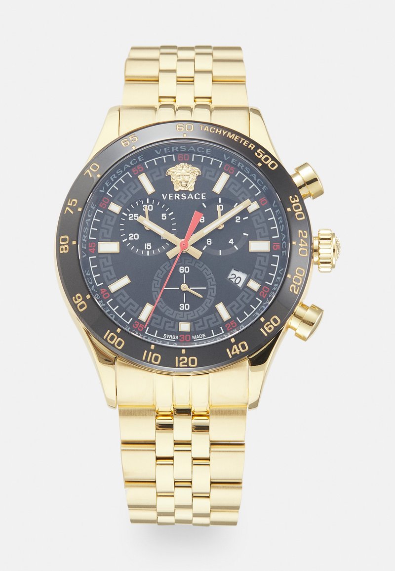 Versace HELLENYIUM - Kronograf - gold-coloured/black