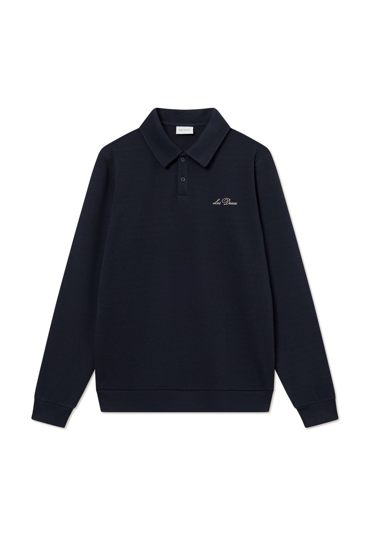 Les Deux BEN - Long sleeved top - dark navy blue/dark blue - Zalando