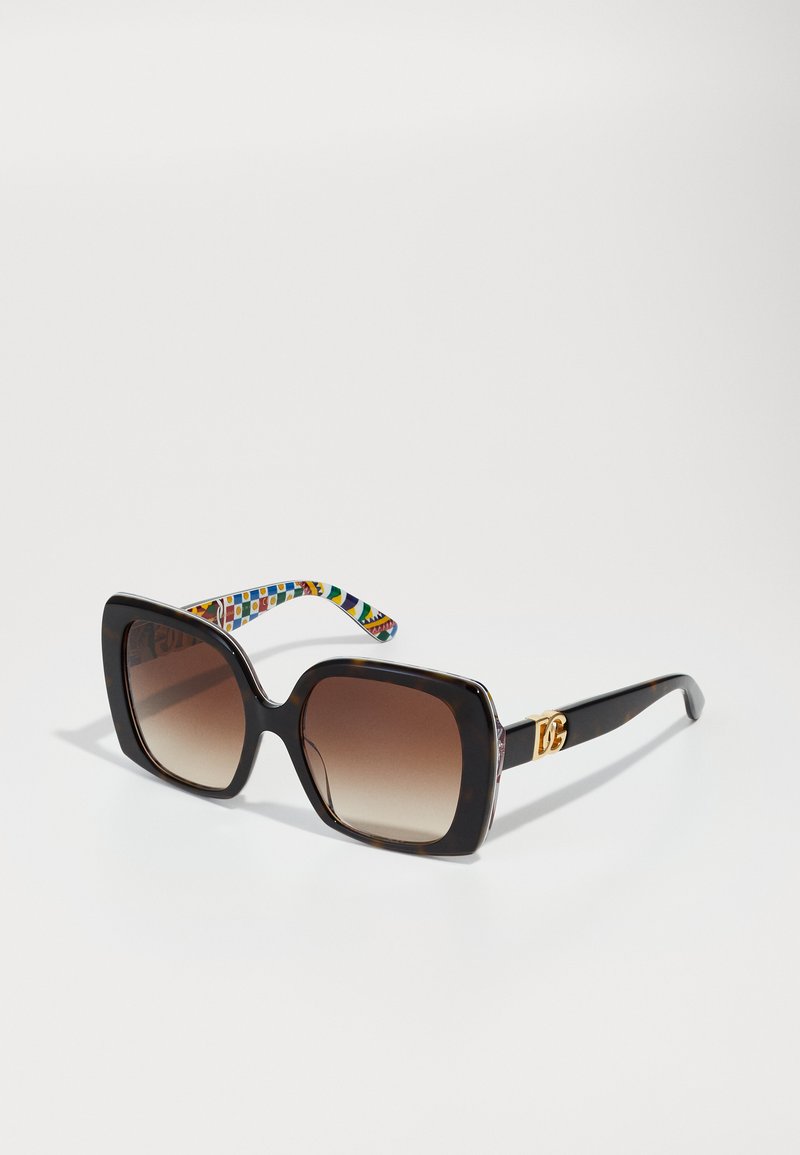 Dolce&Gabbana Sluneční brýle - havana/white barrow