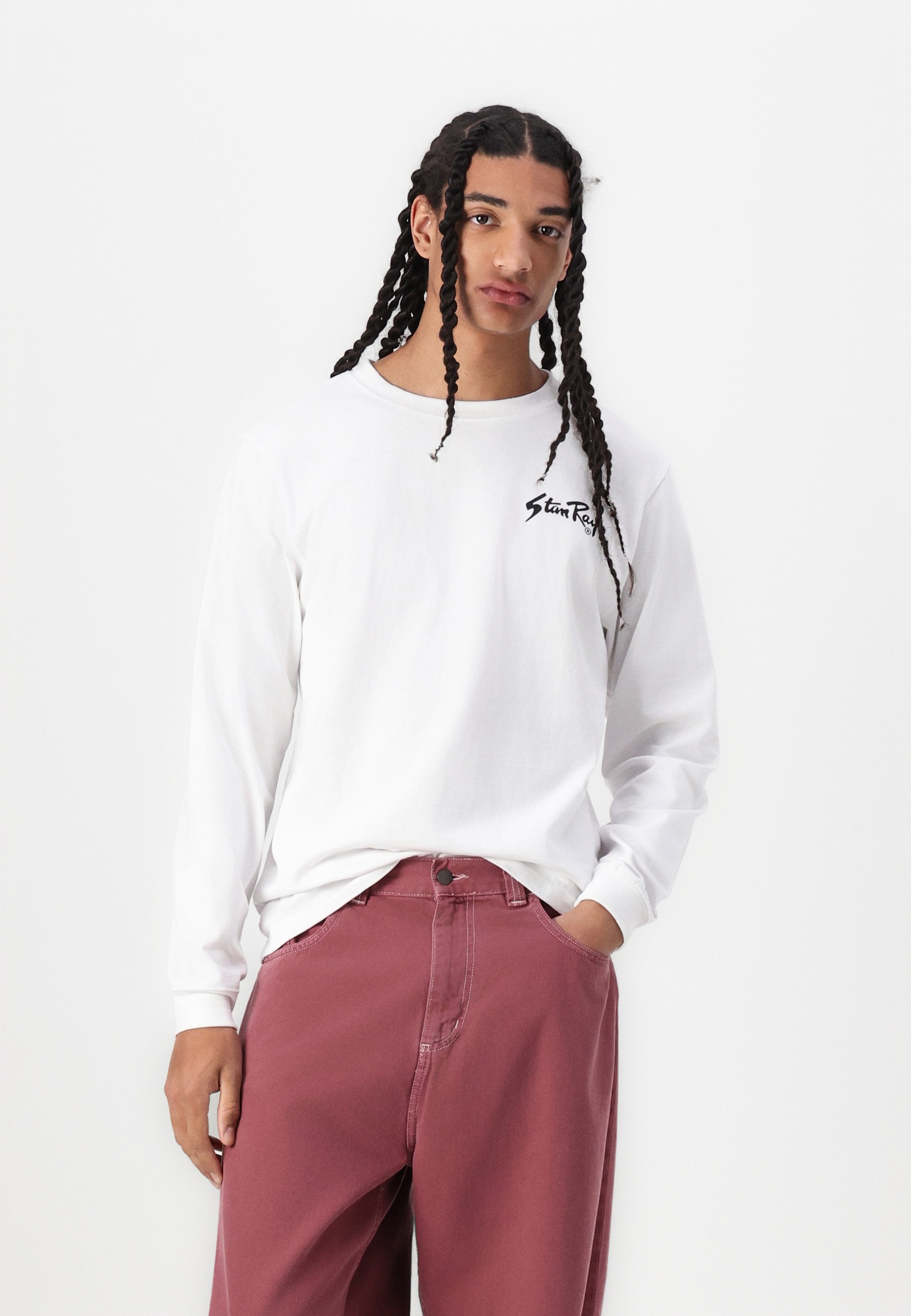 中古】Carhartt WIP BRANDON PANT DUSKY PINK サイズM カーハート 