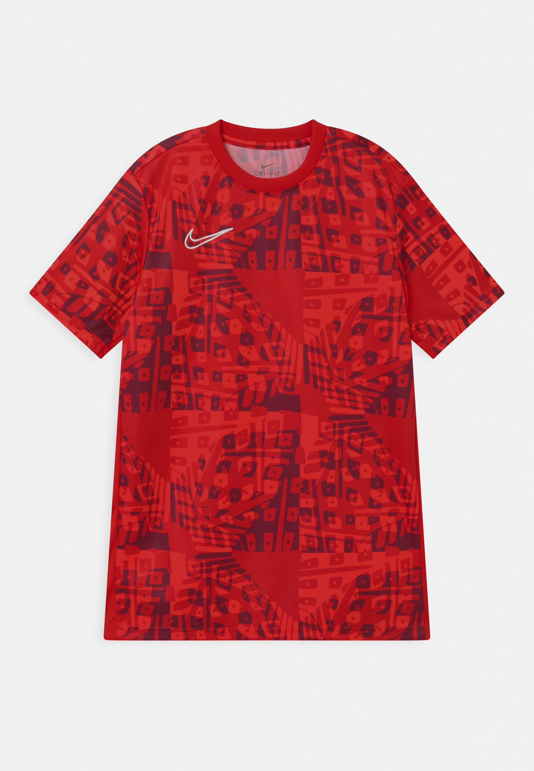 bright crimson red shirt