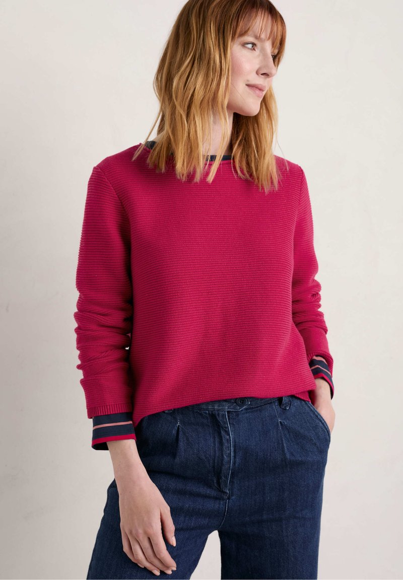 Seasalt Cornwall MAKERS Pullover wild berry/rose ZALANDO.FR