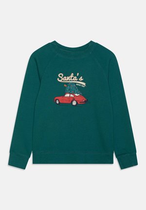 XMAS SANTA'S UNISEX - Sweatshirt - river green