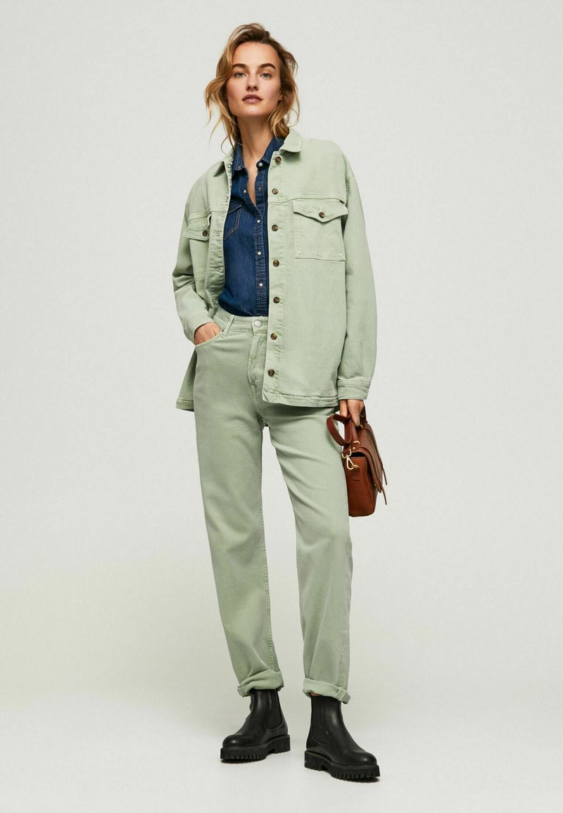 Pepe Jeans Broek groen