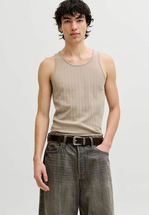 Jack & Jones TANKTOP TANKTOP - Top - vintage khaki