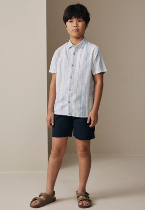 Next, REGULAR FIT - SHORT SLEEVE  - Košeľa - white stripe
