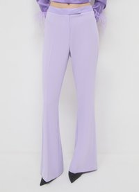 Calliope A CREPE - Stoffhose - lilla