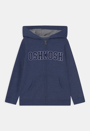 LOGO HOODIE - Sweater met rits - dark blue