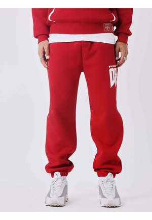 JOGGING TRAINING - Pantalones deportivos - rouge