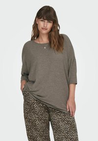 ONLY Carmakoma CARLAMOUR  ciemnobrązowy