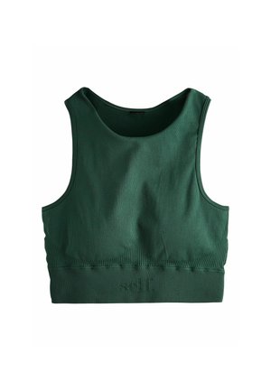 SEAMFREE SPORTS CROP  - Top - green
