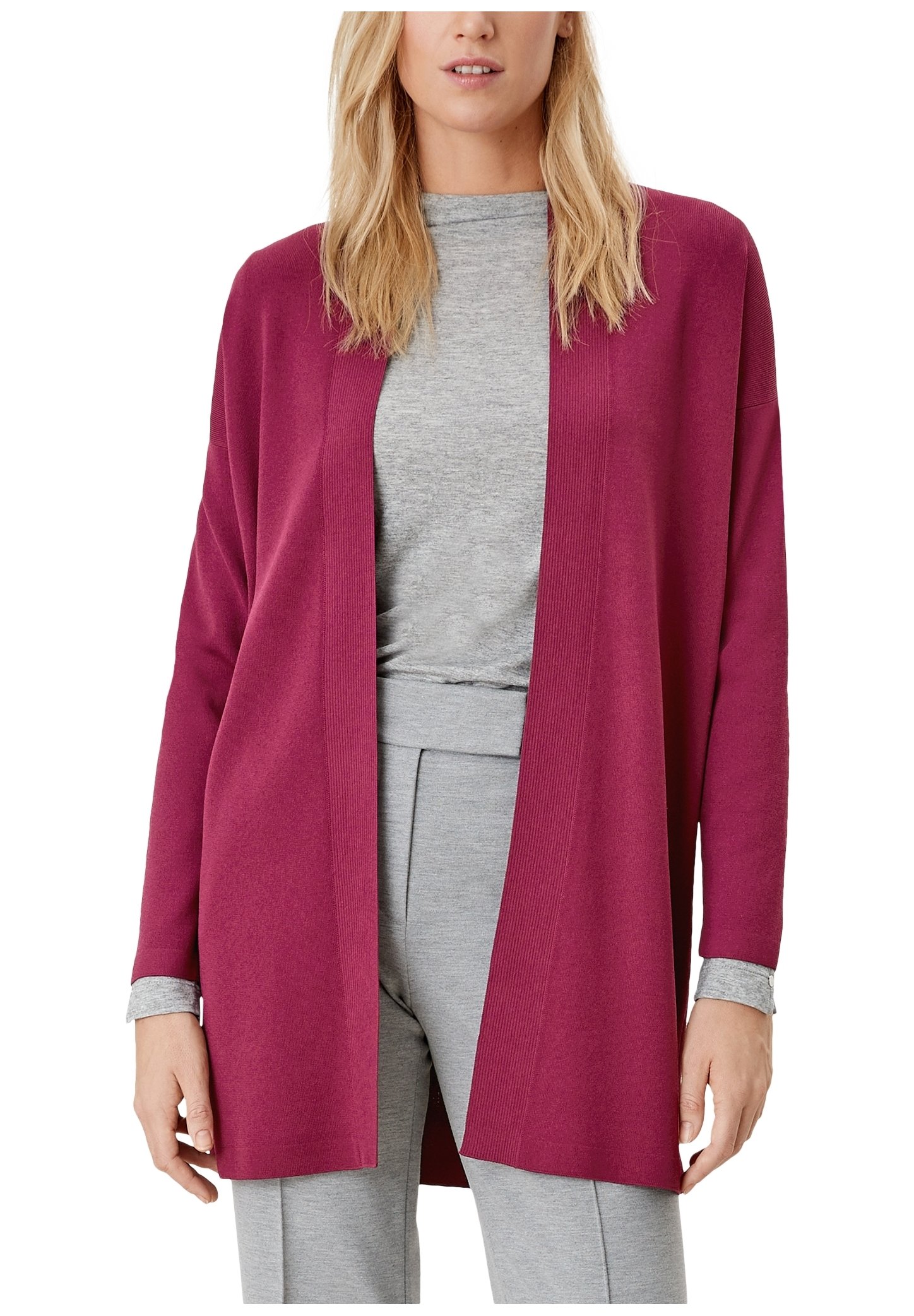 S.Oliver BLACK LABEL Damen Strickjacke – Lässiger Cardigan Für Alltag & Freizeit