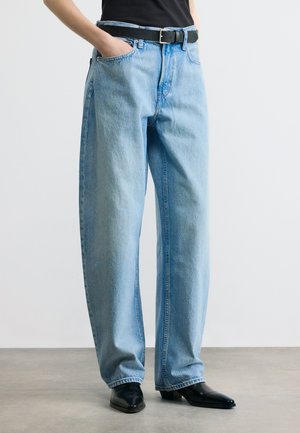 RELAXED BARREL  - Džínsy široké - sage stone