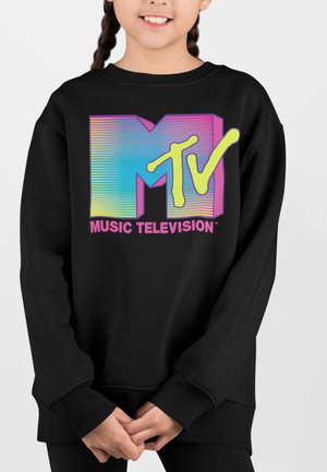 MTV FLUORESCENT - Sweatshirt - black