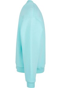 Urban Classics FLUFFY CREWNECK - Sweatshirt - berylblue