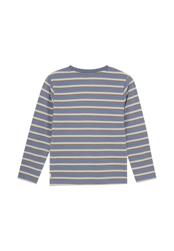 ENT-Shirt LS Stripe - Long sleeved top - flint stone2