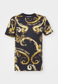 CHROMO - Marškinėliai su spaudiniu - black/gold