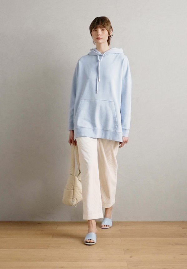 HOODIE CAPE STYLE RELAXED FIT - Sweatshirt - smooth sky3